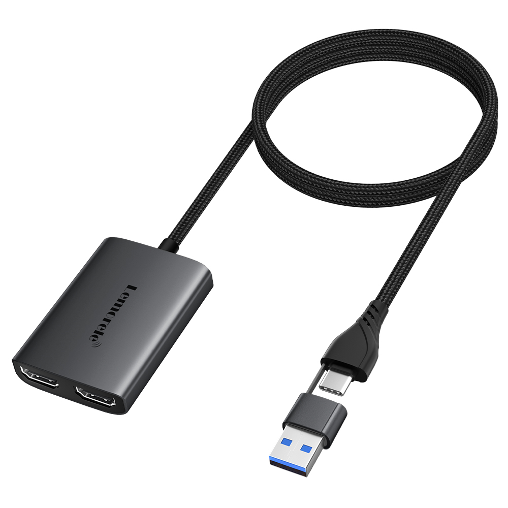 Home Cinema Usb - Lemorele Dual HDMI Adapter 4K Type