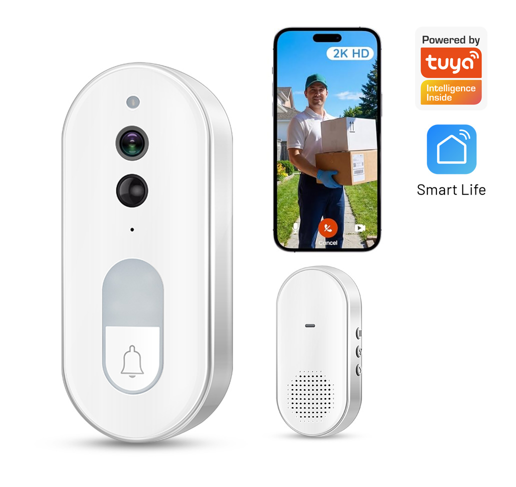 Home Cinema Hd - Tuya Smart Video Doorbell Wireless 1080P