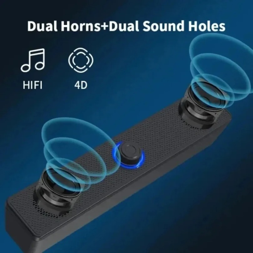 Home Cinema Complet - Wireless Bluetooth and PC Soundbar Wired