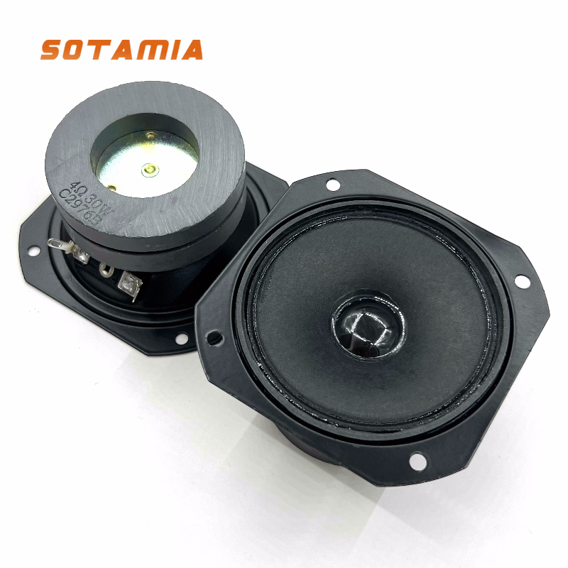 SOTAMIA 2PCS 3 Inch Tweeter 4  - Home Cinema Complet 评论和价格