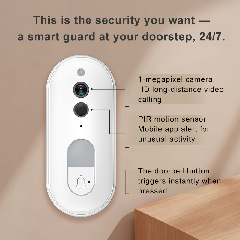 Tuya Smart Video Doorbell Wire - Home Cinema Hd 评论和价格