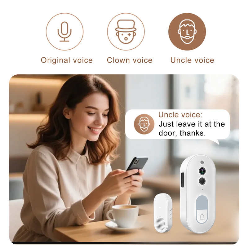 Tuya Smart Video Doorbell Wire - Home Cinema Hd 评论和价格