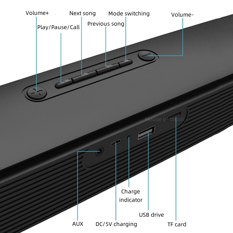 TV Soundbar Wired and Wireles  - Home Cinema Complet 评论和价格