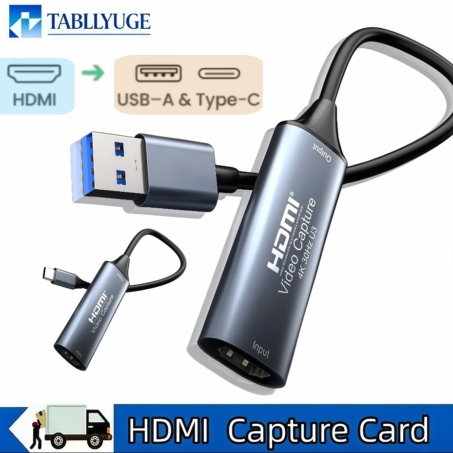 USB-C 2.0/3.0 HDMI Video Captu - Home Cinema Usb 评论和价格