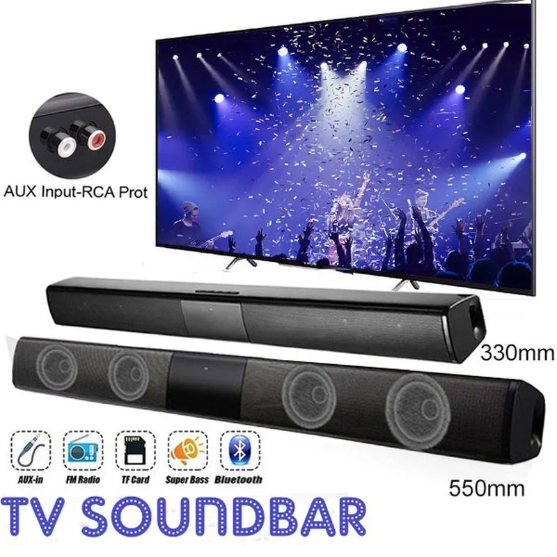 40W High Power Soundbar for TV - Home Cinema Complet 评论和价格