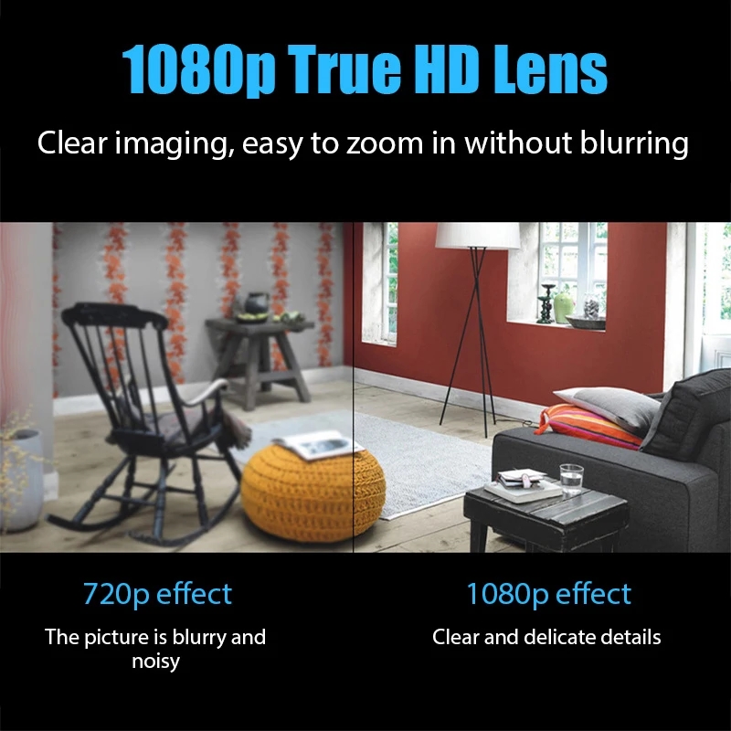 1080P HD Mini Camera WiFi Wire - Home Cinema Hd 评论和价格