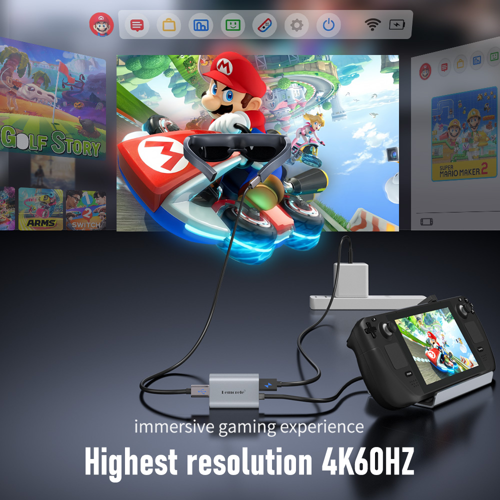 Lemorele HDMI to TYPE-C Adapte - Home Cinema Usb 评论和价格