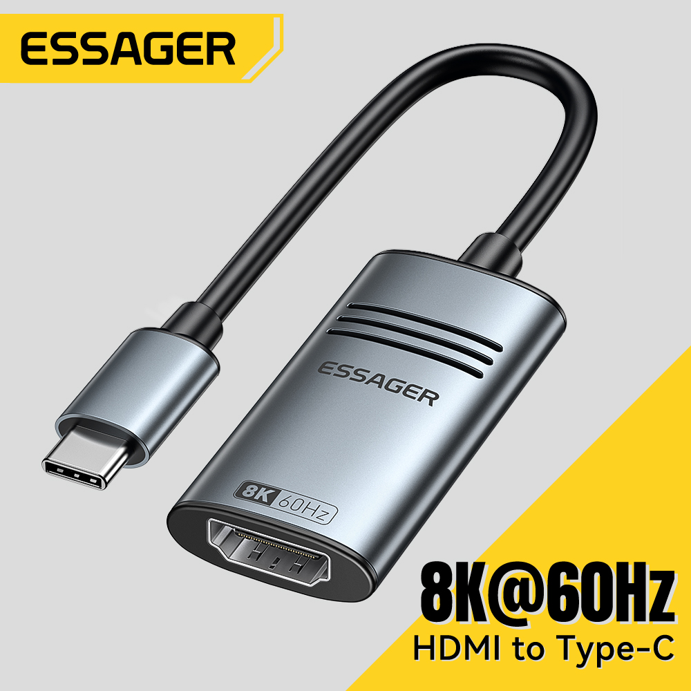 Essager HDMI To USB Type C Ada - Home Cinema Usb 评论和价格